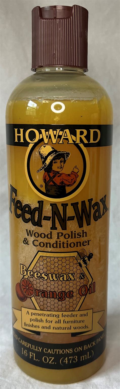 Howard Feed-N-Wax Wood Polish & Conditioner (16oz) - The Phonograph Shop