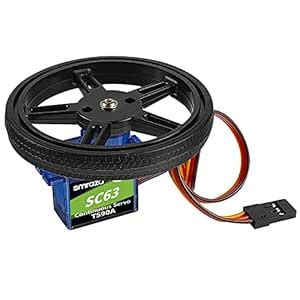 Smraza Micro Continuous Rotation Servo-FS90R 360 Degree 9g Servo Motor ...