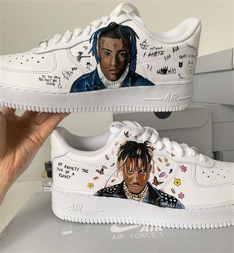 XXXTENTACION x Juice WRLD Air Force 1 Custom – Daniel Customs