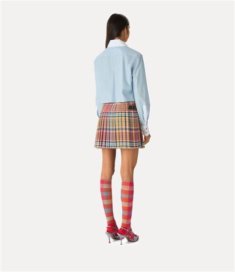 Cut Off Heart Shirt in -BLUE-WHITE-MIX | Vivienne Westwood®
