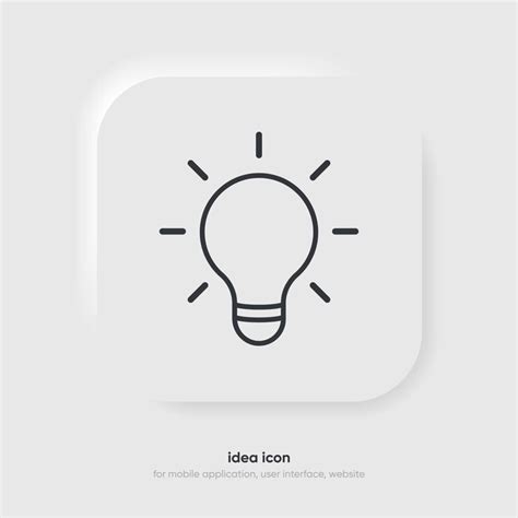 3D-Lichtschild, Glühbirne, Linie, Symbol, Idee, Symbol, Lösung, Denken ...