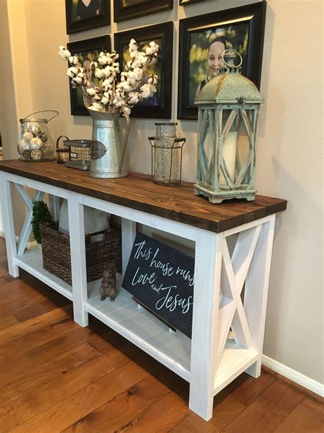 Entry Table Decor Farmhouse