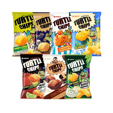 [Orion] Turtle Chips (7 flavors) 160g — KollecteUSA