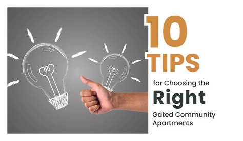 10 Tips for Choosing the Right Gated Community Apartments
