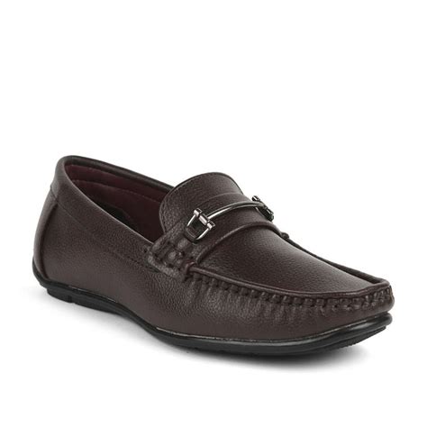 Buy Fortune (Brown) Bit Loafer Shoes For kids OLP-04 By Liberty