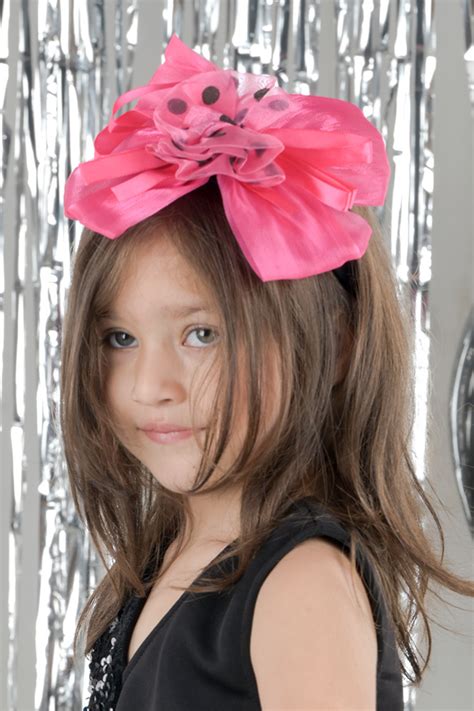 Polka Fascinator Headband – ForeverKidz