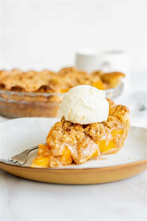 Peach Pie Recipe With Canned Peaches - Baking with Butter