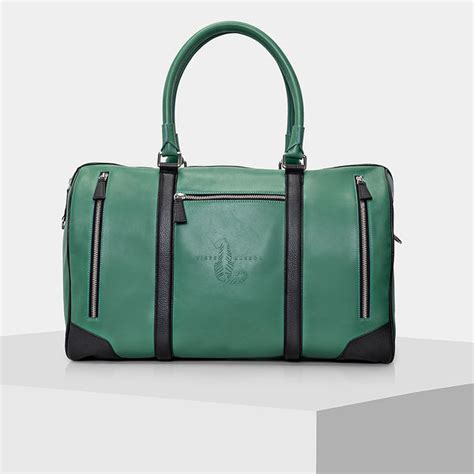 Buy Leather Duffle Bag Online in India for Men & Women at Tiger Marrón