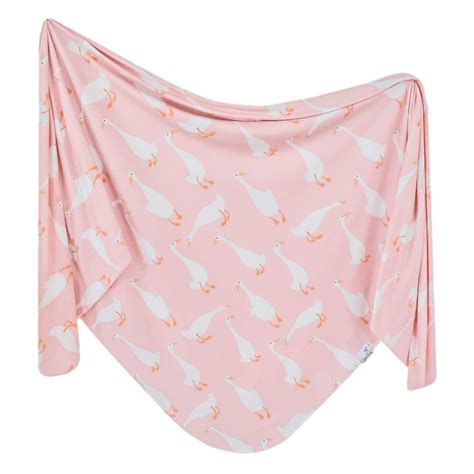 Knit Swaddle Blanket - Goosie – Copper Pearl