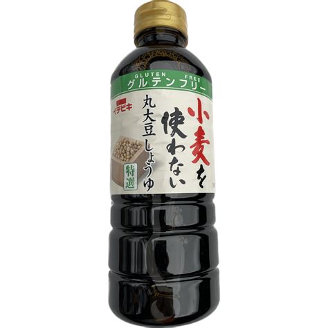 Ichibiki Wheat-Free Whole Soybean Soy Sauce 500ml / イチビキ 小麦を使わない丸大豆醤油 ...