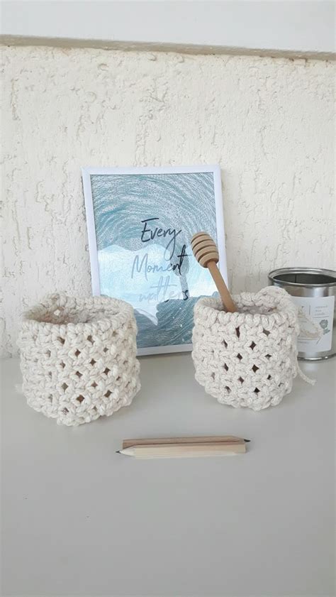Image result for Macrame Baskets Tutorial