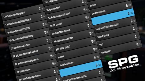 Sand Patch Grade: Enable all timetables - Train Sim Community