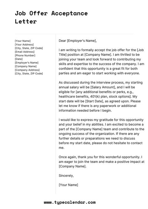 Letter Of Acceptance Fedex