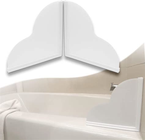 Spidfee Shower Splash Guard Kit, Large Splash Guards for Bathtub ...