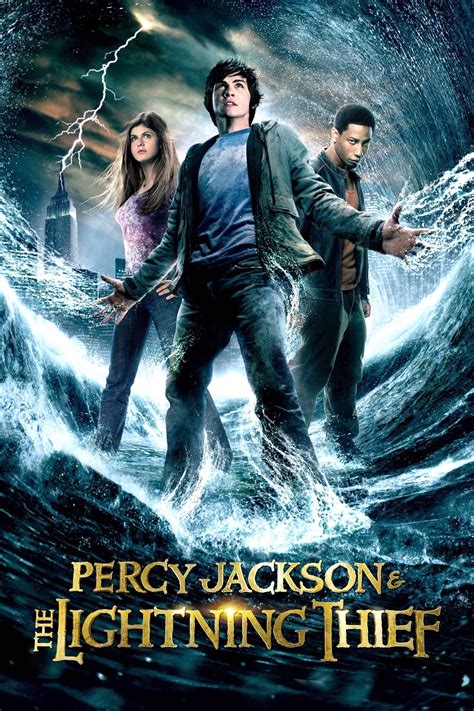 Percy Jackson & the Olympians: The Lightning Thief - posters, covers ...