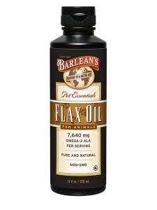 Flax Oil for Animals - 12 fl. oz (350 ml) - Barlean's | PureFormulas