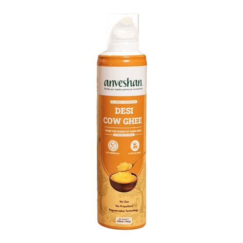 Anveshan Desi Cow Ghee Spray Can
