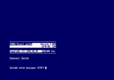 Turbo Pascal 的图像结果
