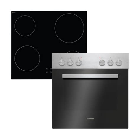 Ugradni se Hansa BCCI62061, Crni / Inox