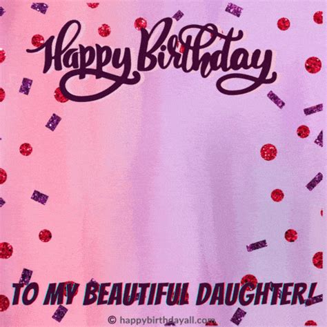 Happy Birthday Daughter GIFs Free Download