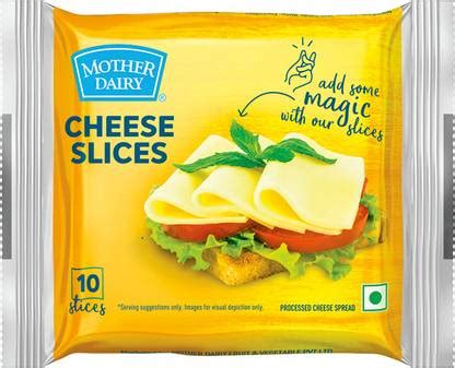 MOTHER DAIRY 10 Slices Processed cheese Slices Price in India - Buy ...