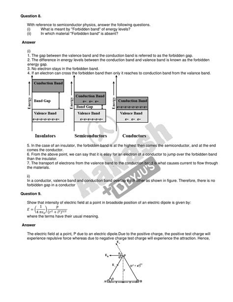 Image result for Physics Sem 2 Class 12 ISC Solved