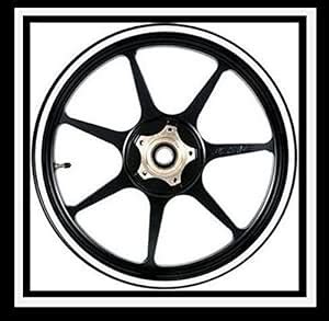 Fusion Graphix Bike Scooty, Car & Truck Wheel Rim Trim Tape Stripes ...