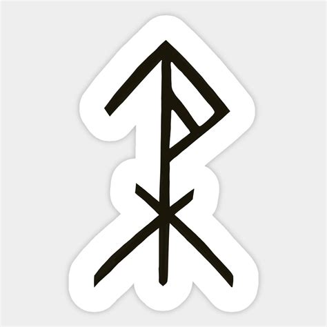 Rune of protection by Odin, Thor and Tyr by danielvind | Runes, Norse ...