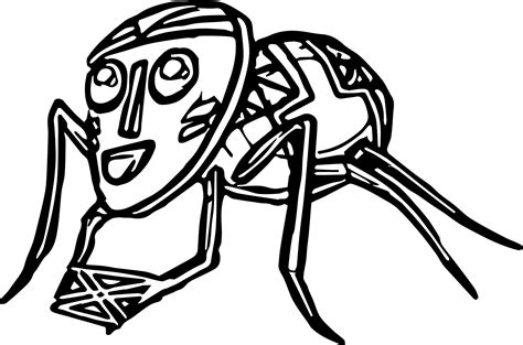 Anansi The Spider Coloring Pages