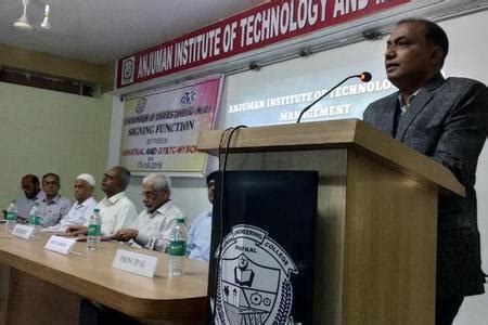 MECSICO Inauguration & MoU with GT TC | Anjuman Institute of Technology ...