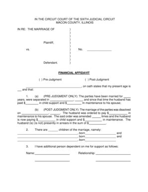 18 Printable affidavit of marriage from friend Forms and Templates ...