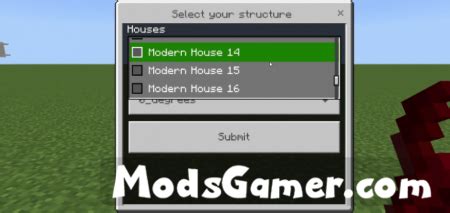 Image result for Instant Structures Mod for Bedrock