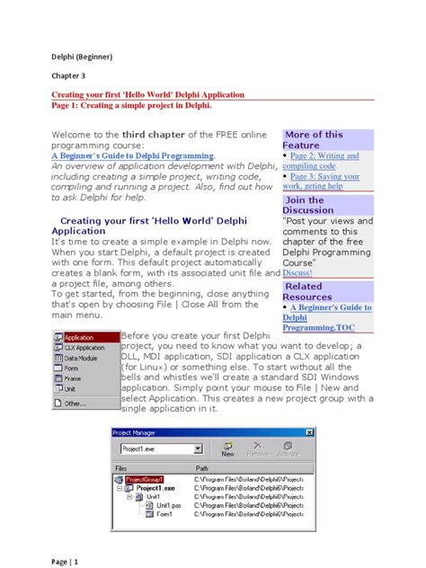 Image result for Delphi Tutorial Video