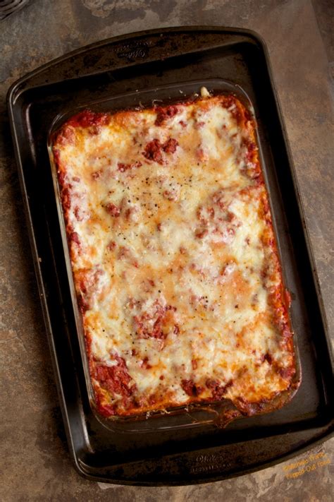 Easy Lasagna Bolognese