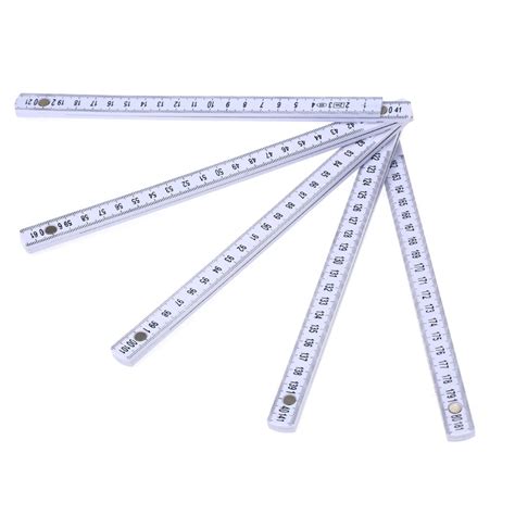 Buy Eccomum 2M Slide Ten-Parts Fold Up Rulers 6.6ft Folding Versatile ...