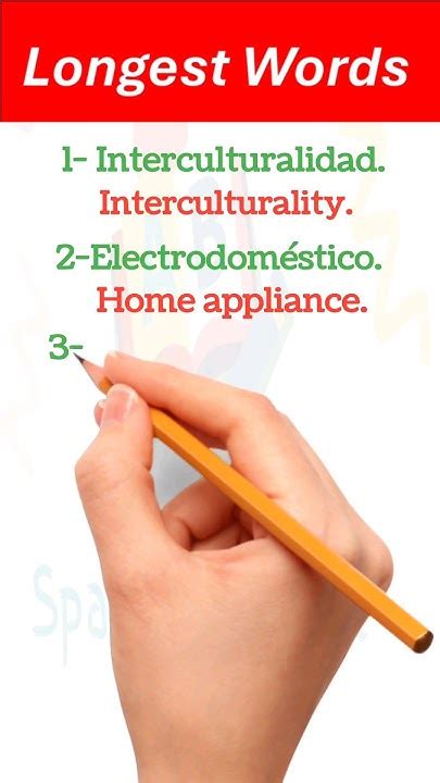 Longest Words In Spanish. Have you ever heard about them? # ...