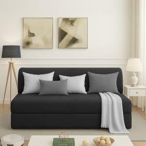 Trevi Bingo Sofa Cum Bed 6x6 Foldable 4 Seater Double Foam Fold Out ...