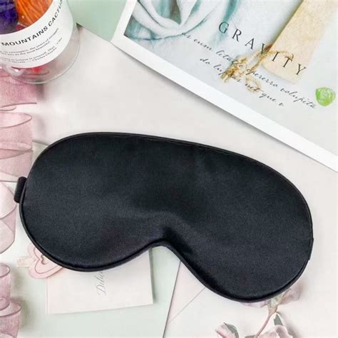 Sleeping Eye Mask Soft & Adjustable (Black) – Vintageware