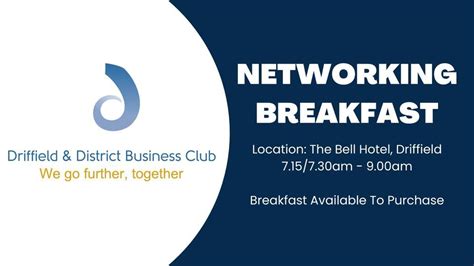 Driffield Business Club Networking Breakfast, Best Western Bell in ...