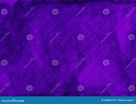 Watercolor Deep Royal Purple Background Texture, Hand Painted. Vintage ...