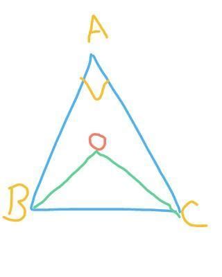 in the figure given alongside a triangle BAC is right angled at a the ...