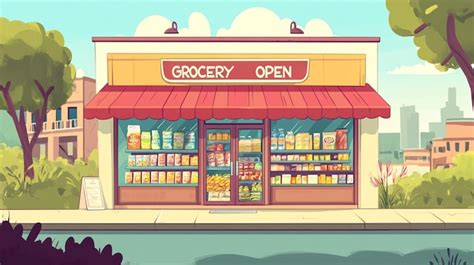 Small Store Cartoon 的图像结果