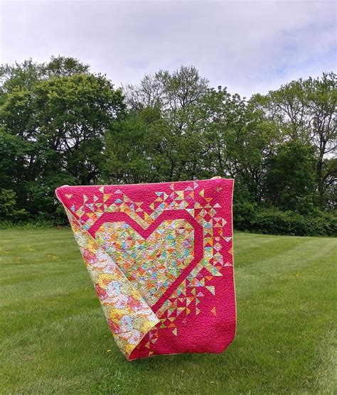 Image result for Exploding Heart Quilt Pattern
