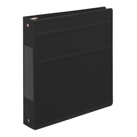 Buy Carstens 1.5- Inch Heavy Duty 3-Ring Binder - Side Opening, Black ...