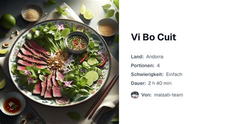 Vi Bo Cuit – Rezept aus Andorra | malsati