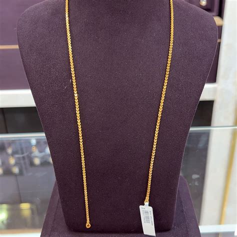 CMR 24.819gms CHAINS 22K Yellow Gold – BangaruRani