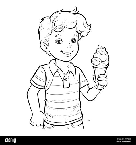 Spongebob Ice Cream Coloring Page