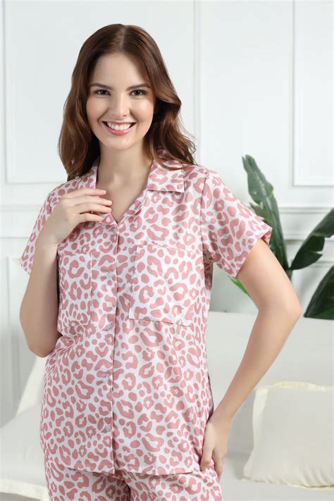 Pink Panther Braless PJ Set – House of Comfort