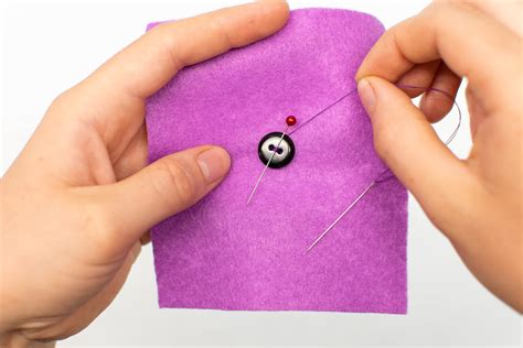 Image result for Sewing a Button Tutorial