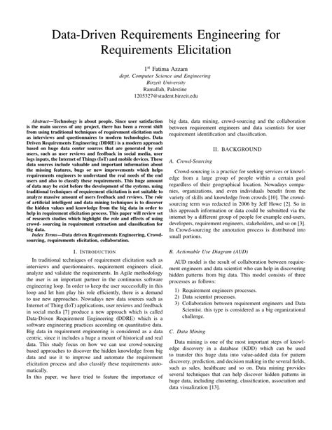 Image result for Data-Driven Requirements Management